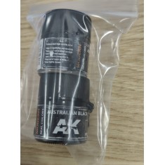 (Leaked) Real Colours Acrylic Lacquer Paint - Australian Black (2 bottles, appox.8ml each)