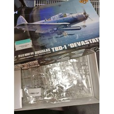Spare Parts for 1/48 WWII US Navy Douglas TBD-1 (kit without spruce A)