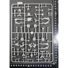 Parts for Five 1/35th Figures