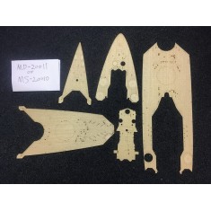 Wooden Deck for Trumpeter 1/200 HMS Nelson
