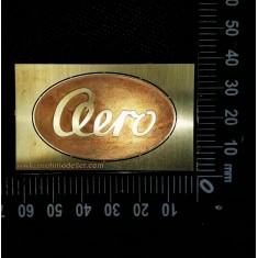 Czech Aero Vodochody Aircraft Company Logo Photo-etch Sheet