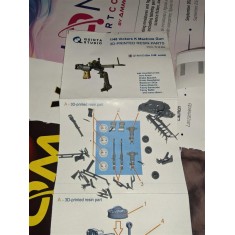 Spare Parts for 1/48 Vickers K Machine Gun