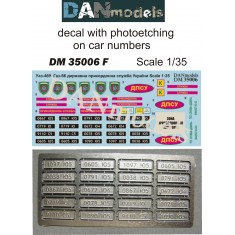 Decals & PE Set for 1/35 Ukrainian UAZ-469 GAZ-66 State Border Service
