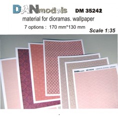 1/35 Wallpaper Material Set Vol.2 (7pcs,170x130mm)