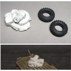 1/35 Russian BTR-80 Personal Equipment Crew Spare Wheels