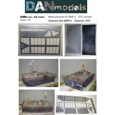 1/35 Ukrainian ATO Zone BMP-2 Metal Protection