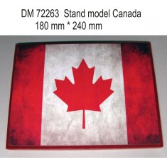 1/72,1/48 Canada Theme Display Stand (240x180mm)