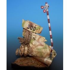 1/35 WWII Sceneries Diorama Base (dimension: 60 x 60mm) Vol.25
