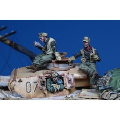 1/35 German Tank Crew (3 figures)