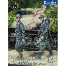 1/35 Officer and Panzergrenadier Lehr (2 figures)