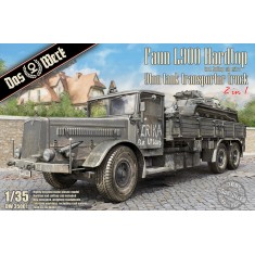 1/35 Faun L900 Hardtop 9ton Tank Transporter Truck w/Softtop Cab Extra
