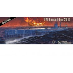 1/72 WWI German U-Boat SM U-9