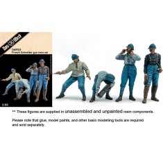 1/35 French Schneider Gun Crew (4 figures)