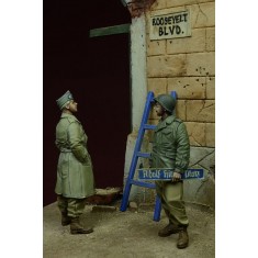 1/35 "Roosevelt Boulevard" US Soldiers, Germany 1945