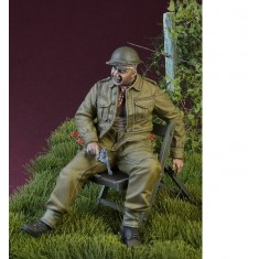 1/35 WWII British BEF Wounded Soldier 1940-45