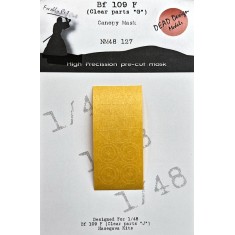 1/48 Messerschmitt Bf 109 F (cp J) Masking for Hasegawa kits