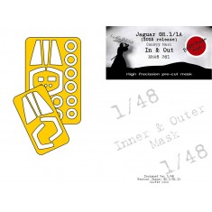 1/48 Jaguar GR.1 (2025) In n Out Masks for Airfix kits