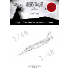 1/48 Jaguar GR.1 (2025) National Insignia Signs Masks for Airfix kits