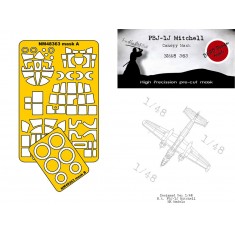 1/48 PBJ-1J Mitchell Masks for HK Models kits