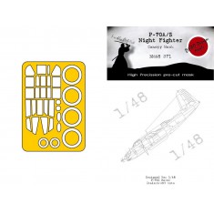 1/48 P-70 A/S Night Fighter Masks for Italeri/AMT kits