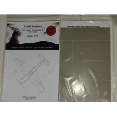 1/48 P-40N Warhawk National Insignias Masks for Eduard kits