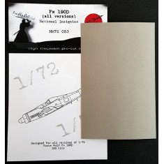 1/72 Focke-Wulf Fw 190D National Insignias Masking for IBG kits