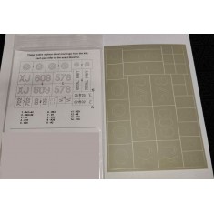 1/72 de Havilland Sea Vixen FAW.2 National Insignias Masking for Cyberhobby/Revell kits