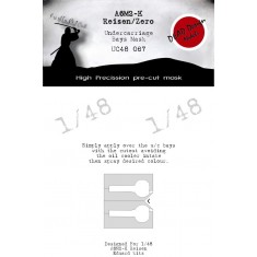 1/48 A6M2-K Undercarriage Bays Mask for Eduard kits