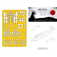 1/72 Kawanishi H8K2 Emily (1970s) Masking for Hasegawa kits