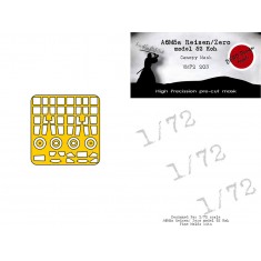 1/72 A6M5 m. 52 Ko Reisen Masks for Fine Molds kits