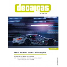 1/24 BMW M6 GT3 Team Turner Motorsport sponsored by Liqui Moly - 2019 Decal for Nunu