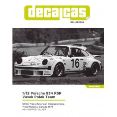 1/12 Porsche 934 RSR Team Vasek Polak sponsored by First National City Travellers Checks - 1976