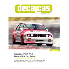 1/24 BMW M3 E30 Team Bigazzi Racing sponsored by M - 1987