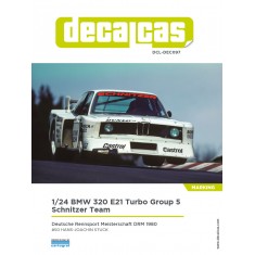 1/24 BMW 320 E21 Turbo Group 5 Team Schnitzer Castrol 1980 for Beemax BX24028