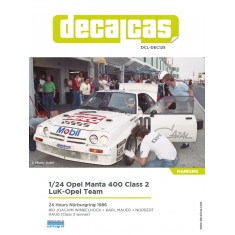 1/24 Opel Manta 400 Team LuK-Opel Cazal Eyewear 1986 Decals for Belkits #BEL008/BEL009