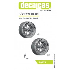 1/24 Ford GT 2017 BBS Wheels with Pilot Sport Tyres for Revell #07041/85-4418