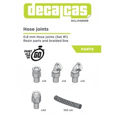 1/24 0.8mm Hose Joints set #1
