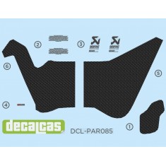 1/12 Ducati Superleggera V4 Exhaust Decals