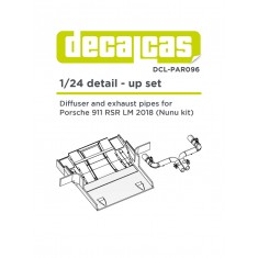 1/24 Porsche 911 991 GT3 RSR - 2018 Detail up set for Nunu #PN24040