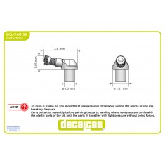 1/9 90 Degree Air Valve Stems - Type 1 (16pcs)