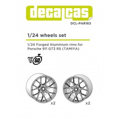 1/24 Porsche 911 992 GT3 RS Forged Aluminium Rims (2+2 units/each) for Tamiya #24370