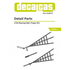 1/24 Triangular Safety Racing Net (Type 01) Detail up set