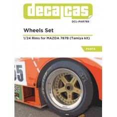 1/24 Mazda 787B Wheels Rims for Tamiya #24112/24326/24352