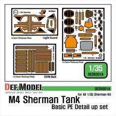 1/35 M4 Sherman Photo-etched Detail Set
