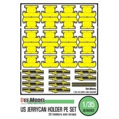 1/35 Modern US Jerry Can Holder Photo-Etched Detail Set (20 holders and straps)