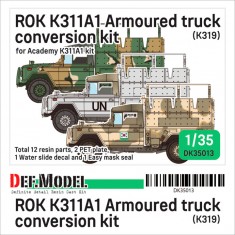 1/35 ROK K311A1 Armoured Truck Conversion set for Academy kit