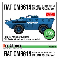 1/35 Fiat CM6614 - Italian Polizia Version (Full Resin Cast kit)