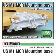 1/35 US M1 Mine Clearing Roller Mounting Base for M1 Abrams Tank