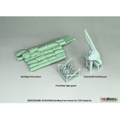 1/35 US M10/ M36 Jackson Front Sand Bag Armour Set for Tamiya Kit