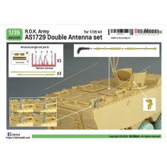 1/35 ROK Army AS1729 Double Antenna Set For Academy Kit